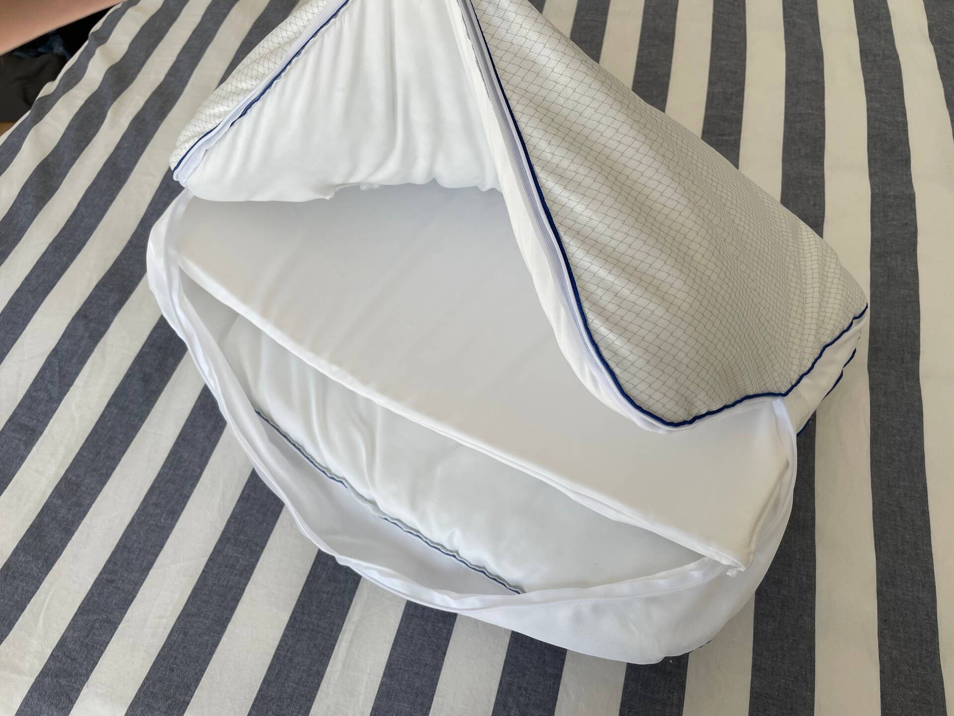 camadas travesseiro emma anti estresse